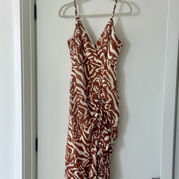New Ontwelth Long Pattern Dress - Picture 2 of 5